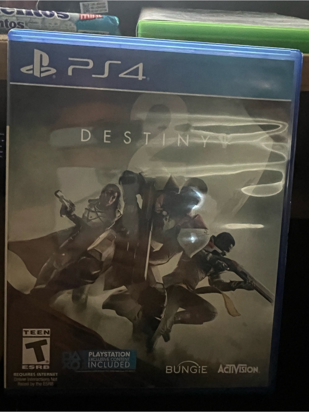 Sony PS4 Destiny 2 Video Game - Blue Case